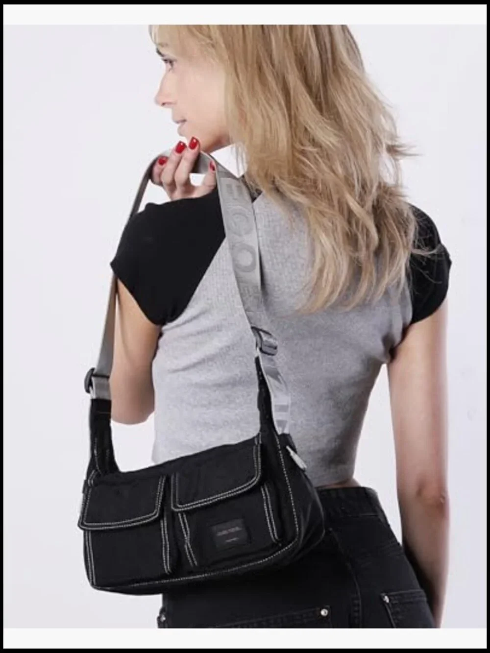 Women's Cute Shoulder Bag Stylish Everyday Satchel Hobo Handbag Y2K Chic